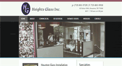 Desktop Screenshot of heightsglass.net